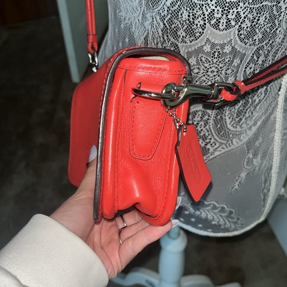 Coach Dark Orange Crossbody - Picture 8 of 10